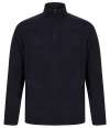 H858 Henbury Zip Neck Micro Fleece Navy colour image
